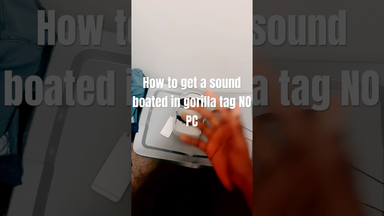 How to get a soundboard in gorilla tag NO PC #bigscary #gorillatag #soundboard #soundboardtrolling