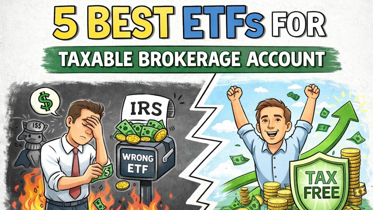 5 Best ETFs for Taxable Brokerage in 2026 (Avoid These Tax Traps)