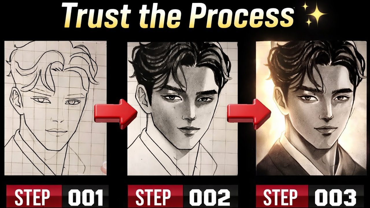 Oddly Satisfying Pencil Drawing Transformation