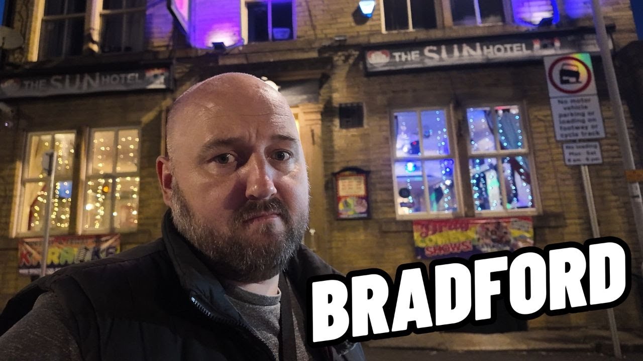 DRINKING ALONE IN BRADFORD - I was not expecting this...