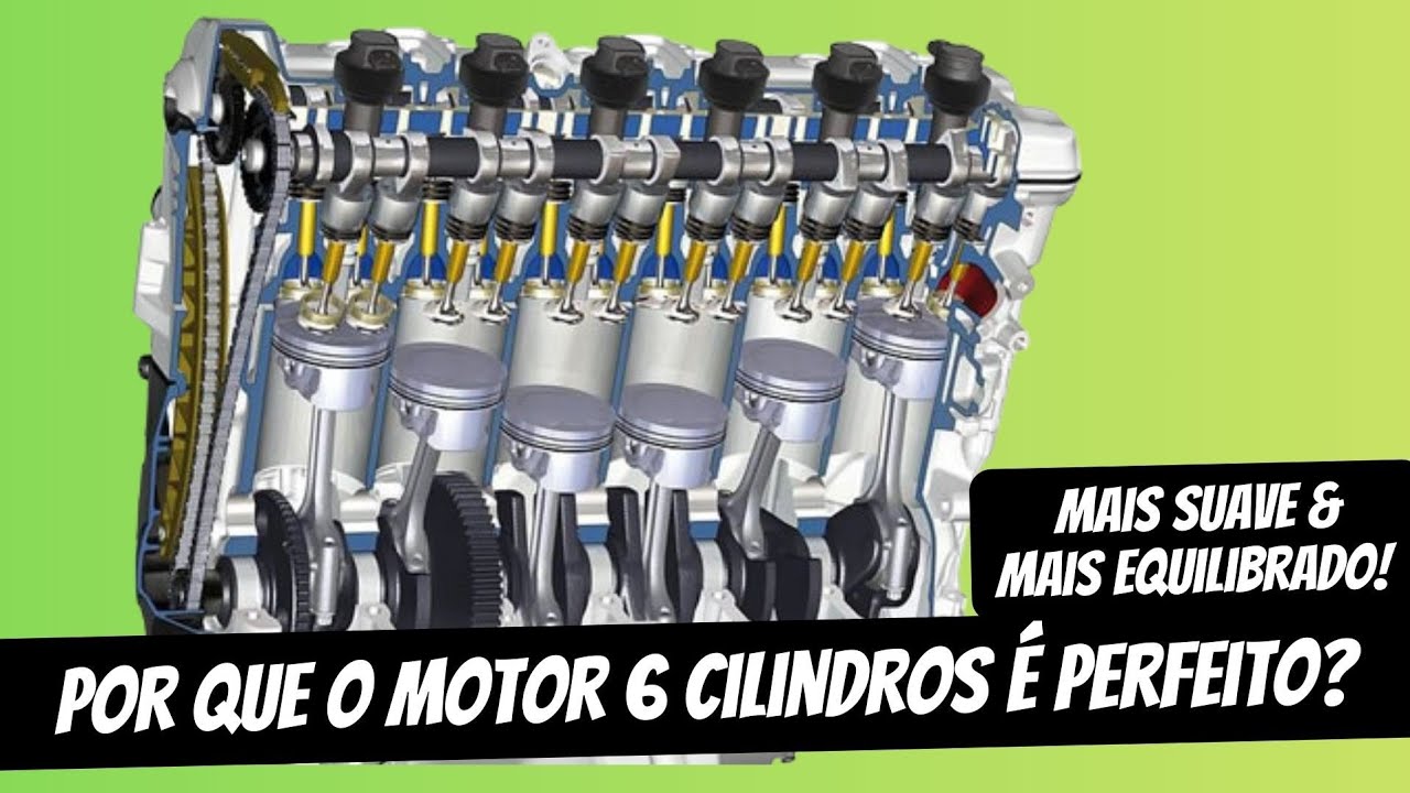 POR QUE O MOTOR 6 CILINDROS É PERFEITO?