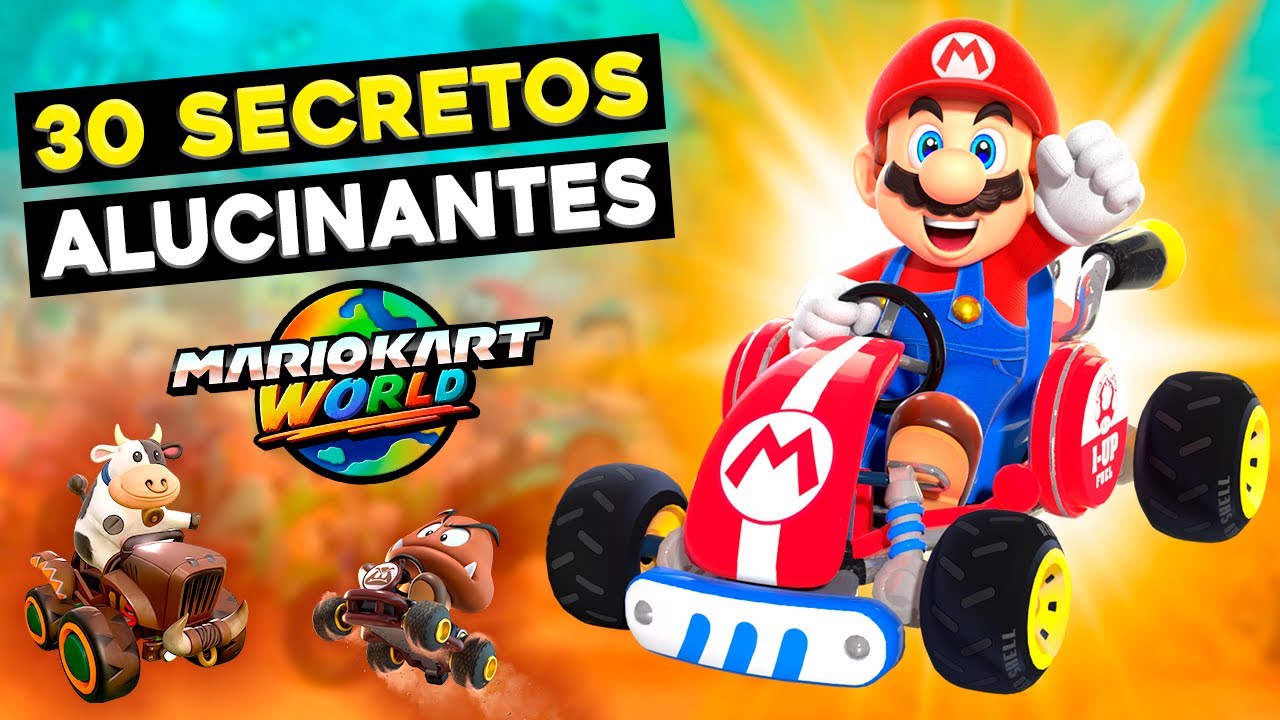 30 Secretos y Curiosidades ALUCINANTES de Mario Kart World 🏆