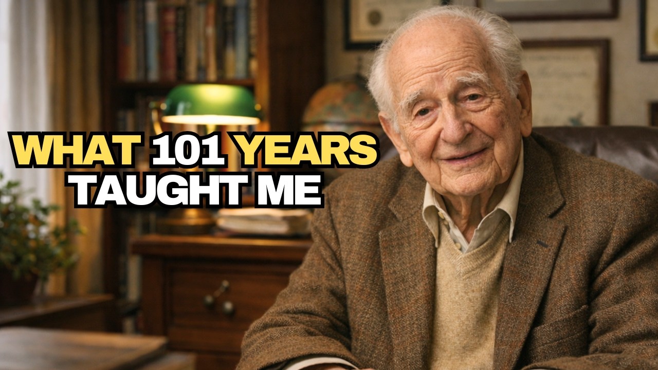 101-Year-Old Professor Reveals Why Positive Thinking Changed Everything