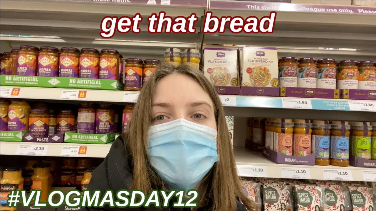 РОЖДЕСТВЕНСКИЙ ПРОДУКТОВЫЙ МАГАЗИН и ночные приключения в Макдоналдсе #vlogmasday12