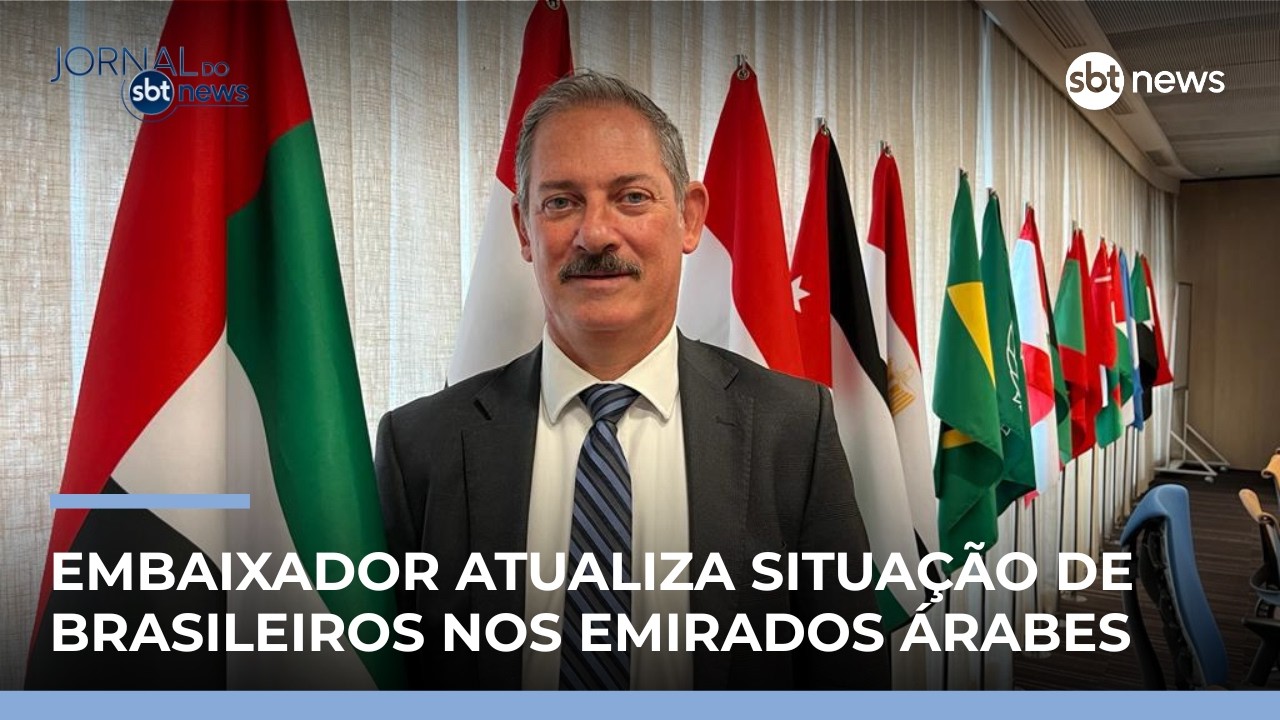 Governo monitora impactos da guerra no Oriente Médio para brasileiros da região | #JornaldoSBTNews