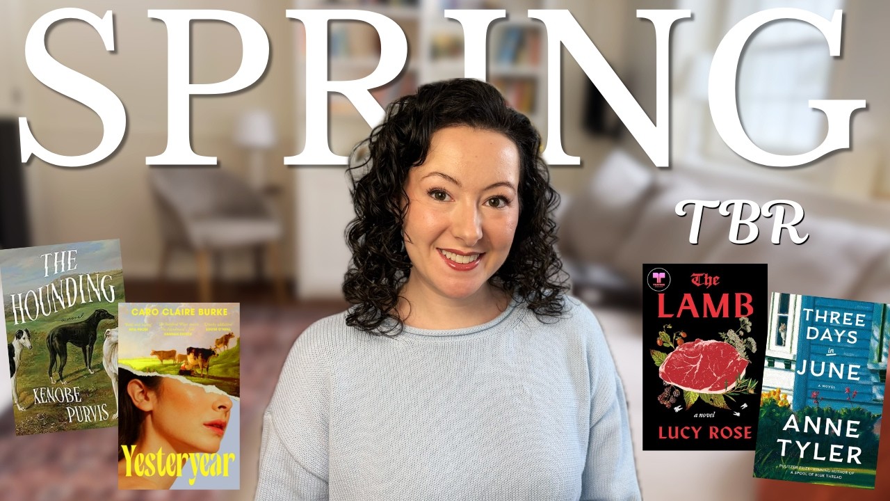 Five Books Perfect for Spring 🌼 Literary Fiction, Horror & Weird Books