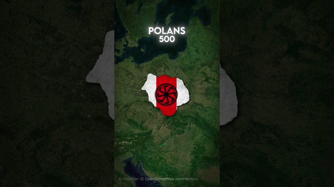 Evolution of Poland #history #shorts