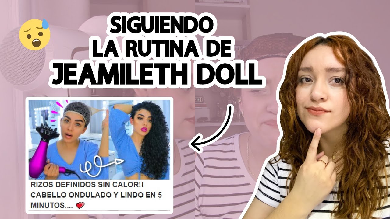 ¿ESTILIZADO RÁPIDO?⏱️ | Siguiendo la rutina de @JeamilethDoll 💖