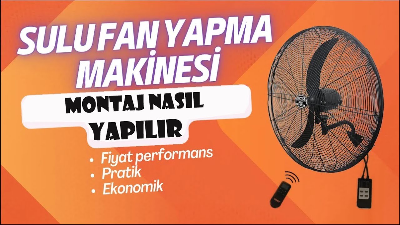 Su püskürtmeli mobil vantilatör | Uygun Fiyat Açık alan soğutma sistemi sismist.com.tr | 8508852526