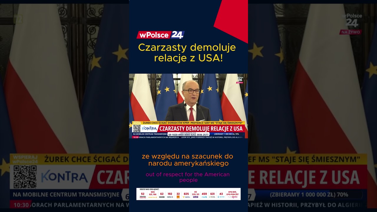 Czarzasty DEMOLUJE relacje z USA!