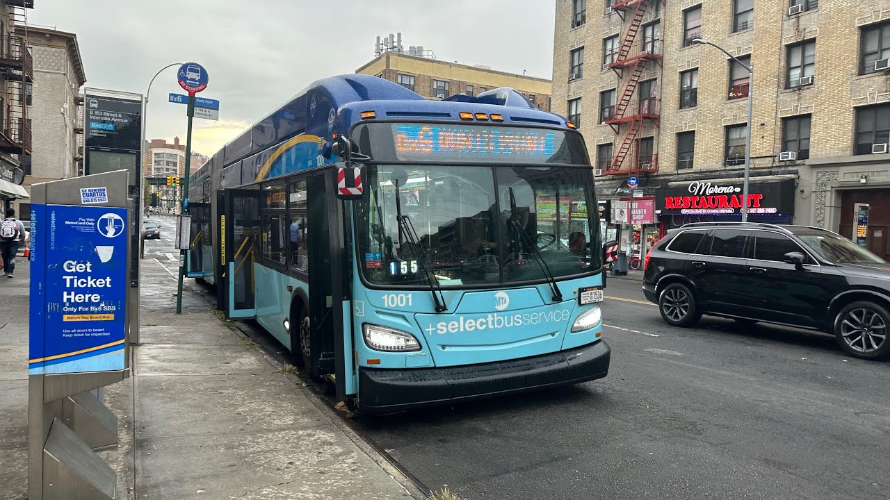 MTA 2018 New Flyer Industries XN60 #1001 Ride on route Bx6