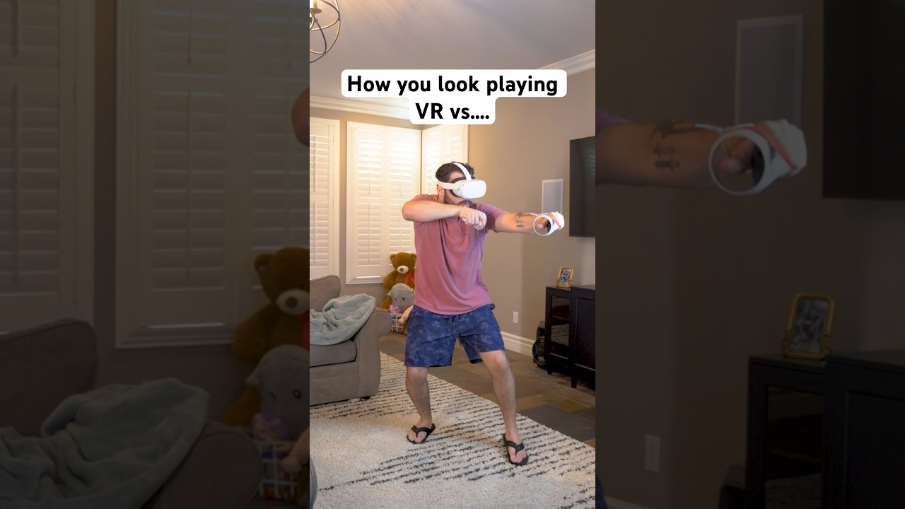 VR be like&hellip; #gaming #shorts