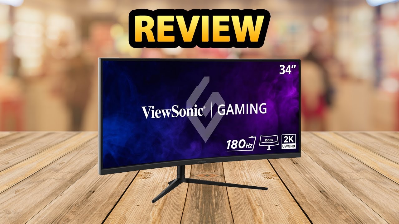 ViewSonic VX3418C-2K 34 Inch Curved Gaming Monitor ✅ Review