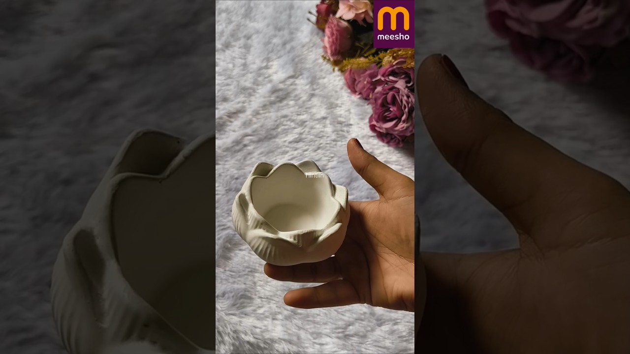Meesho Candle Holder 🦋Comment for Link #tiintiin #meesho #meeshocreator #candleholder