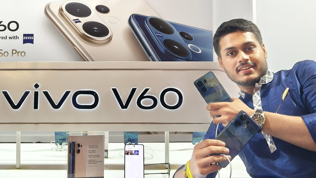 Vivo V60 | Unboxing 😀| Snapdragon 7 Gen 4 | Full Review #vivov60 