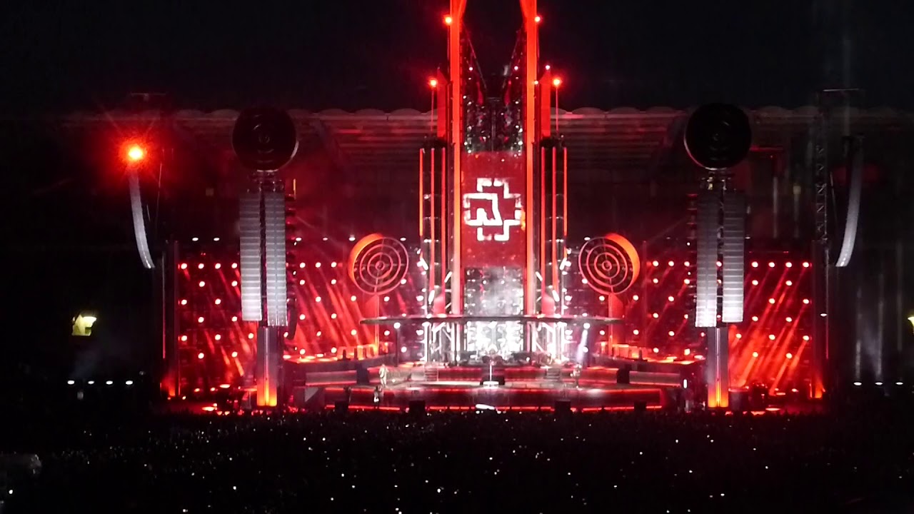 Rammstein - Rammstein/Ich will - Live 10/07/2019 @ Belgium, Brussels - Clip 12