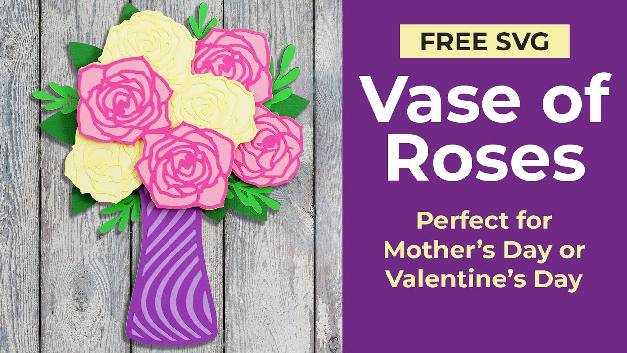 Free SVG! 🌹 Layered Rose SVG for Paper Flowers