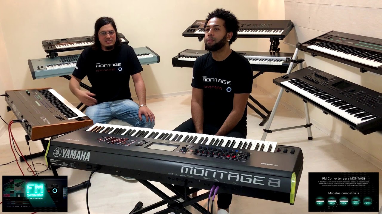 YAMAHA MONTAGE  V2.0  , DEMO NA CLASSIC KEYBOARDS
