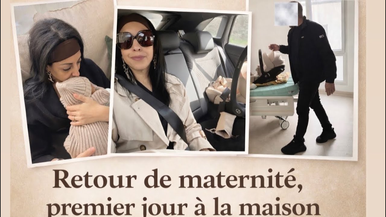 Retour de maternité : notre premier jour à la maison avec bébé