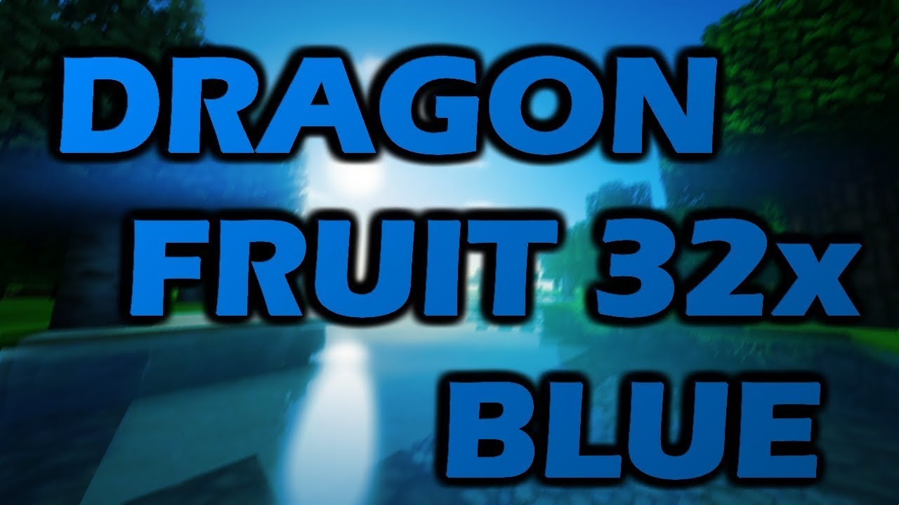 DragonFruit 32x Blue (Recolored)