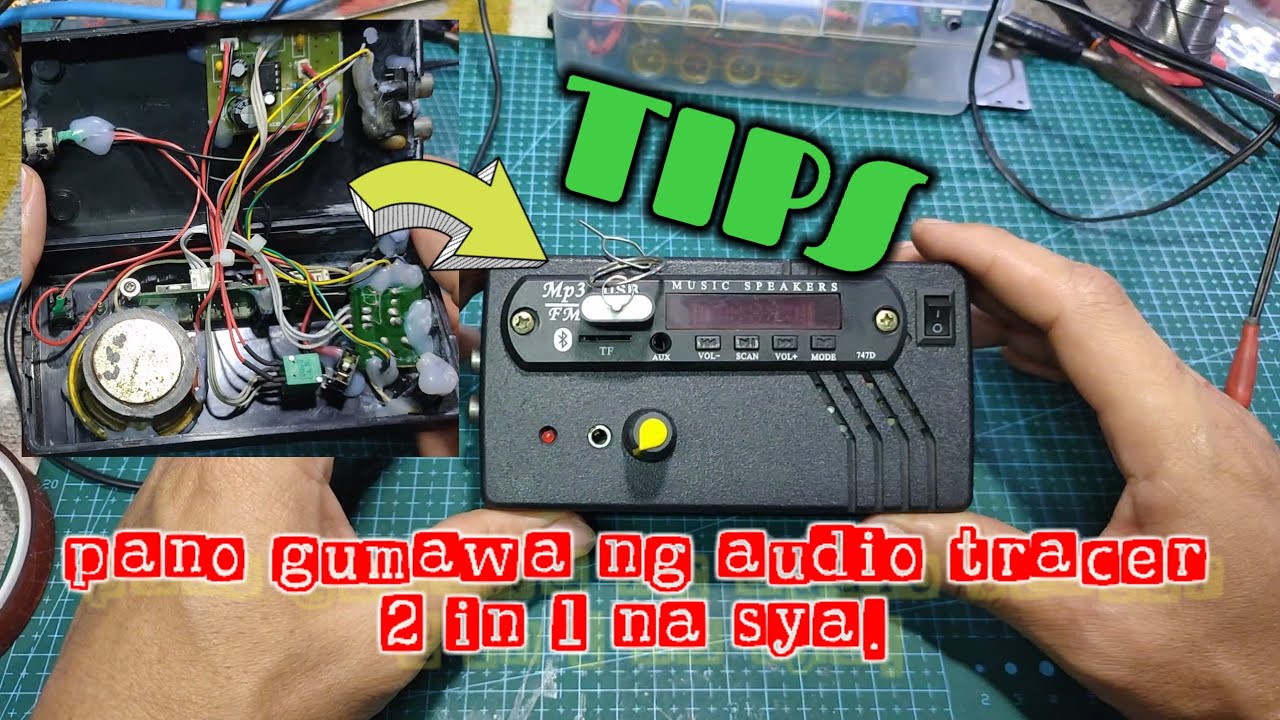 Paano gumawa ng AUDIO TRACER // TIPS Para sa mga baguhan mga KA-TEK.
