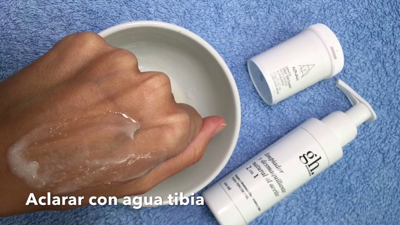 Limpieza, exfoliación y mascarilla en un sólo paso