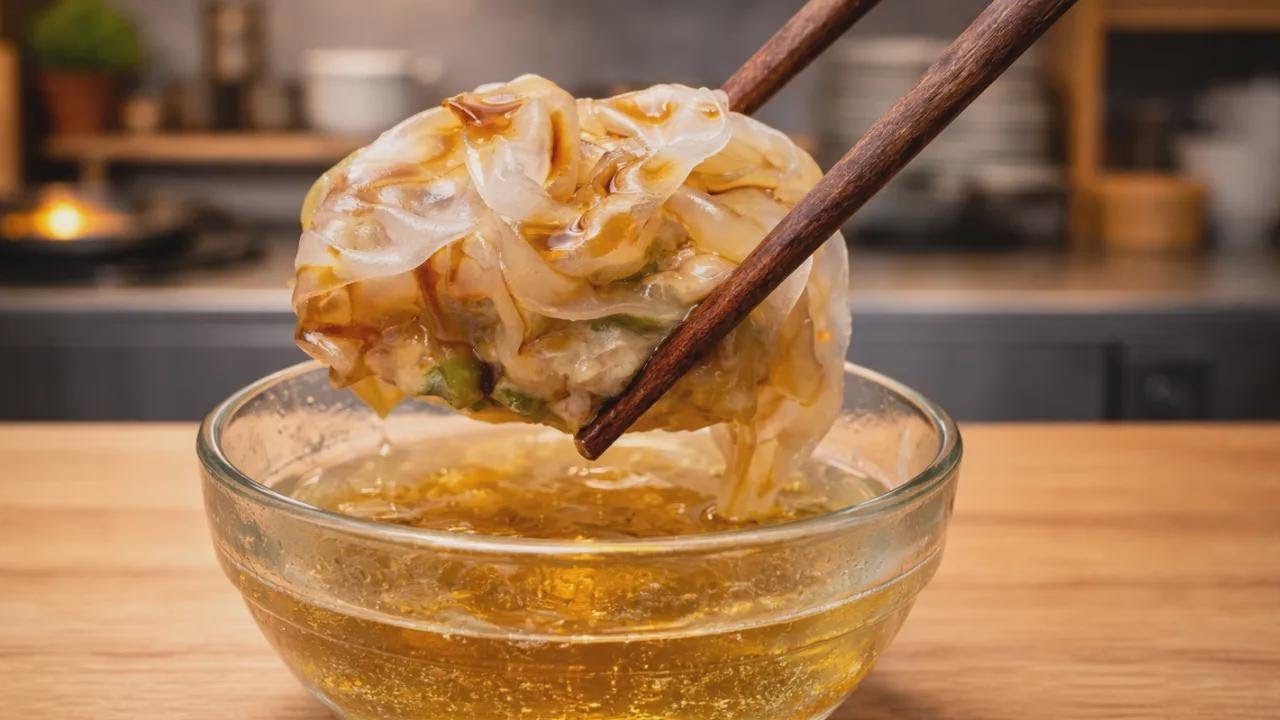 Gyoza sin fritura y sin gluten: ¡mucho mejor que el original!