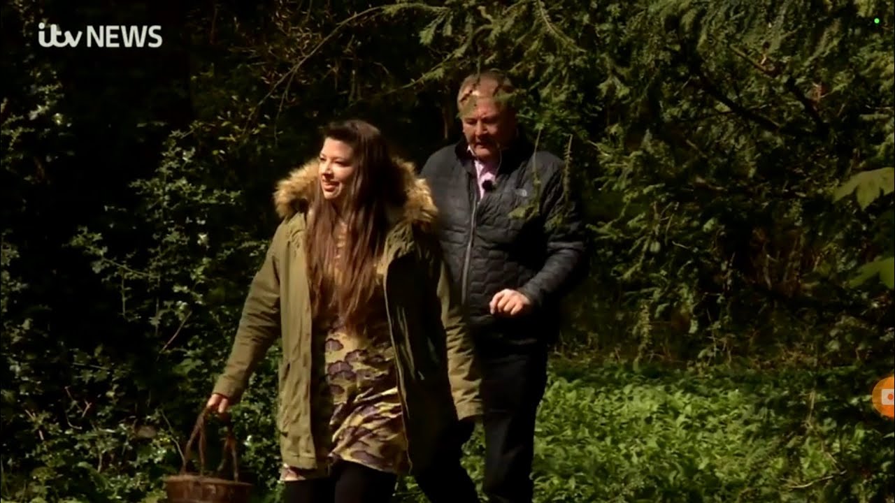 Spring foraging on Calendar : ITV News (18 April 2023)