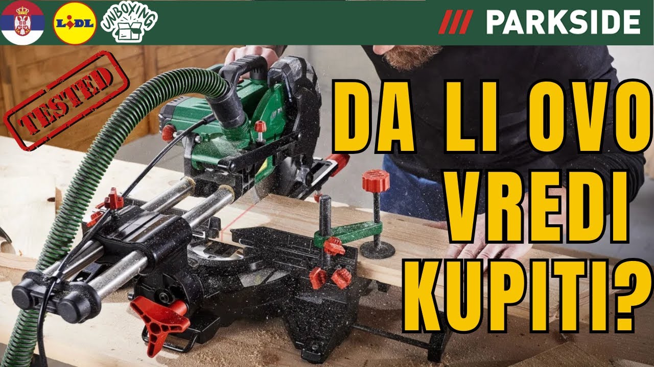 PREKLOPNA I POTEZNA TESTERA SRPSKI SRBIJA LIDL Parkside PZKS 2000 B2