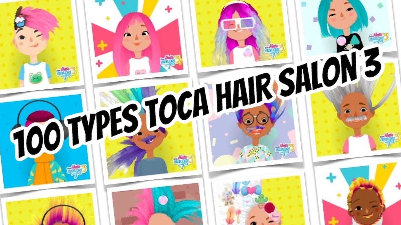 Want some Crazy Hair styles??!! | Let's play Toca Hair Salon 3 | Over 100 hair styles created!!