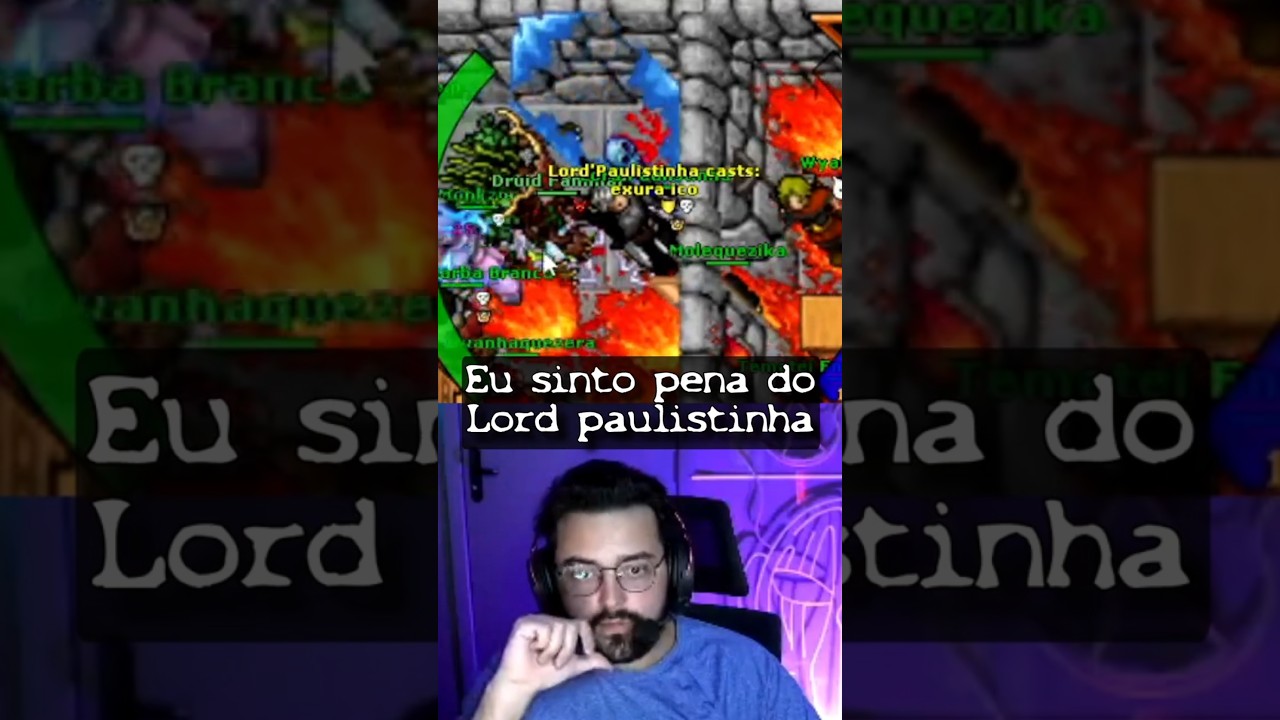 Nattank mando o papo sobre o servidor do lord paulistinha #tibia