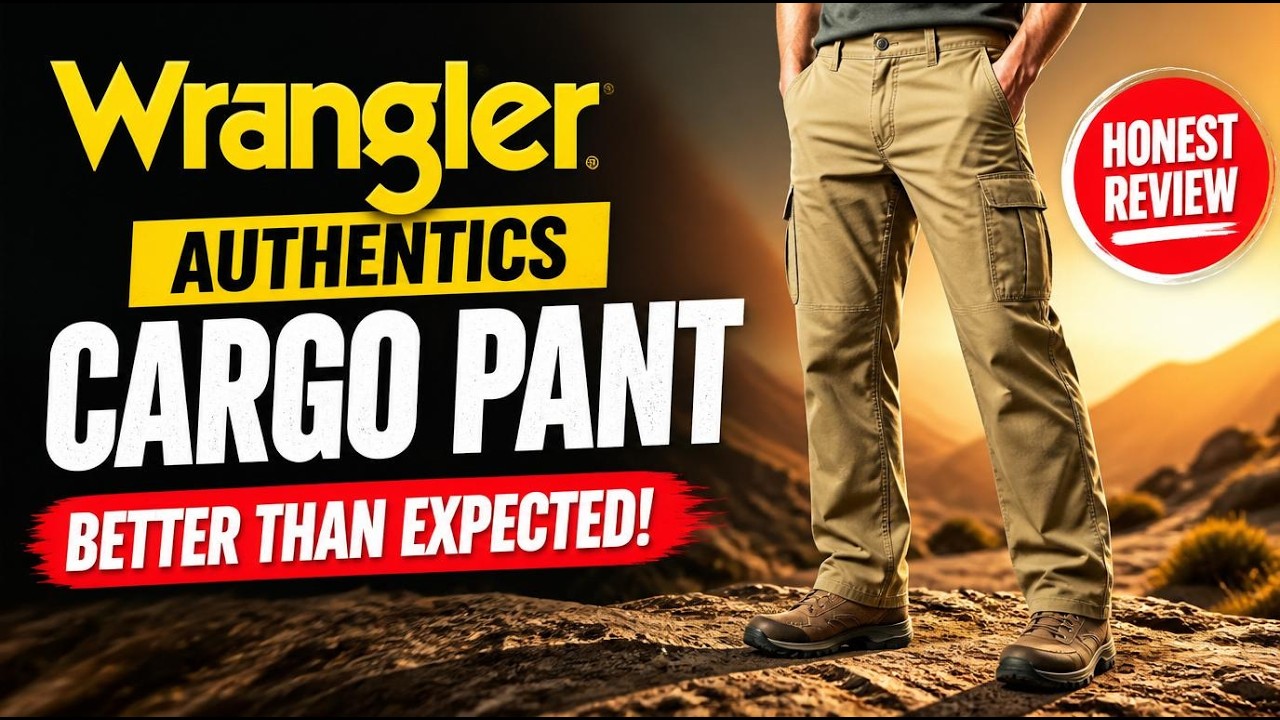 Wrangler Authentics Cargo Pant Review - Better Than Expected