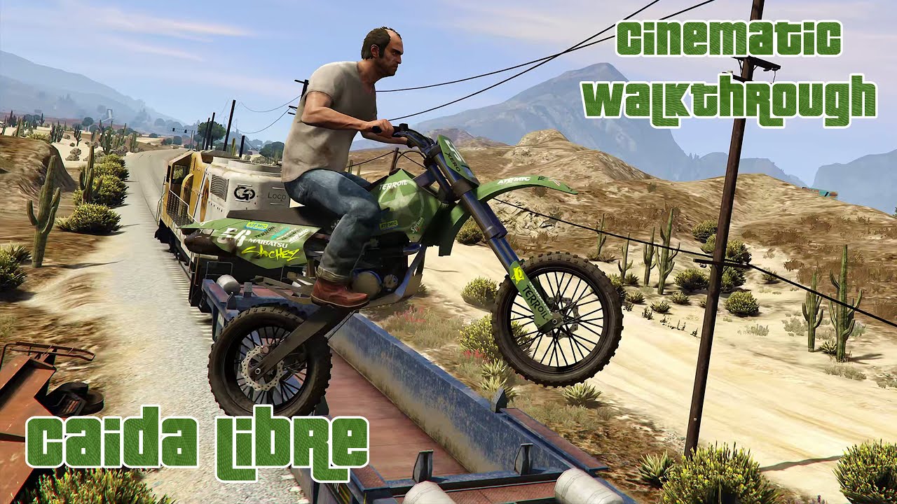 GTA V | Caida Libre | Cinematic Walkthrough | Part 33