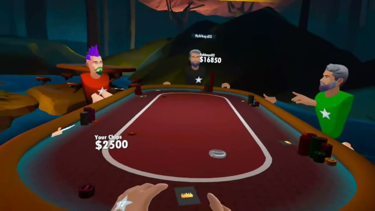 Meta || POKER VR || FAST LOSE TOURNAMENT- OCULUS Quest 2