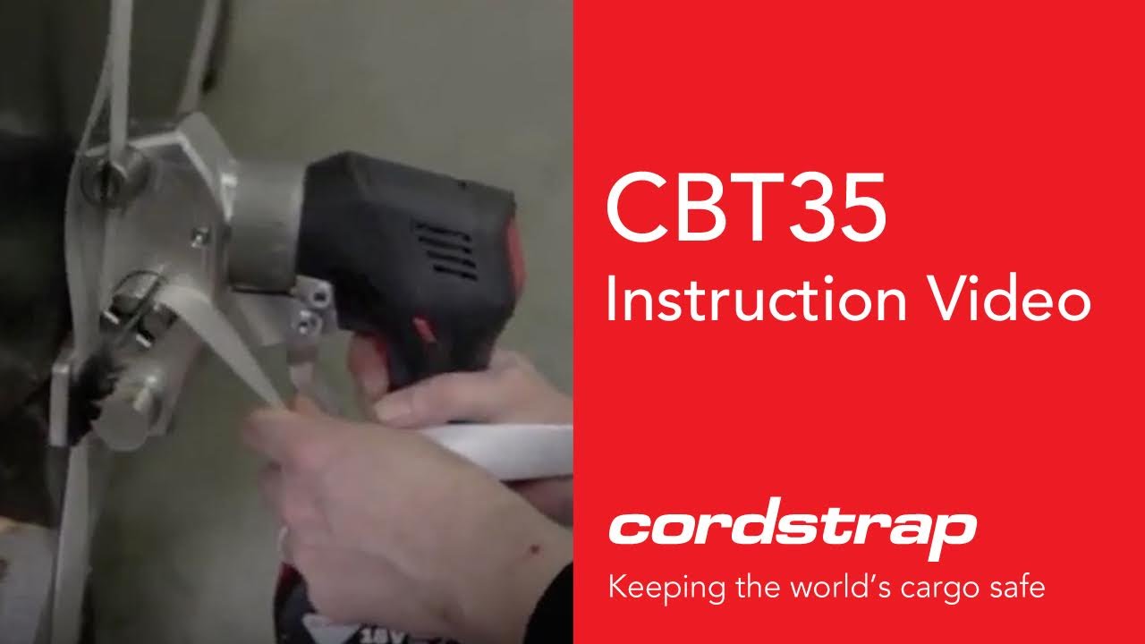 Cordstrap CBT35 Battery Operated Tensioner instruction video