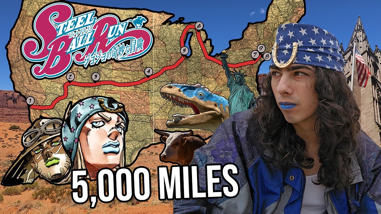 I Finished the Steel Ball Run Race in Real Life... and it changed my life.
