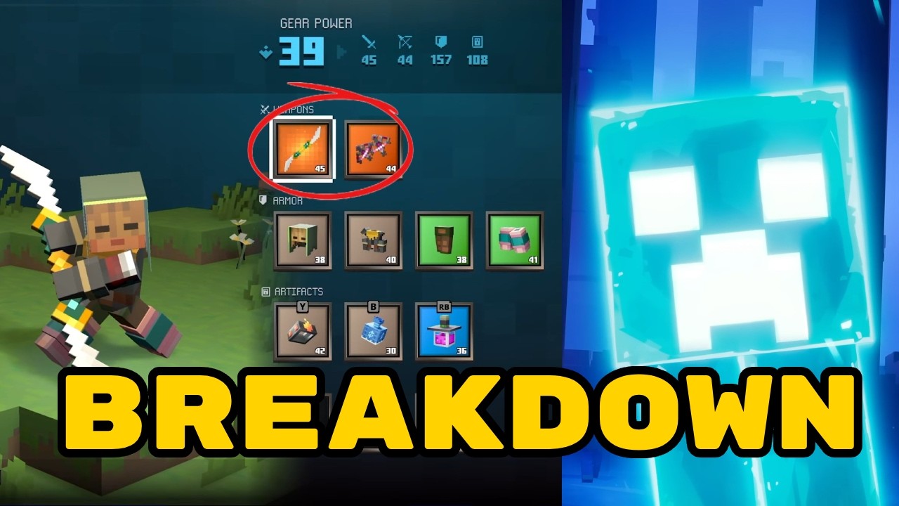 Everything You Missed In The MINECRAFT DUNGEONS 2 REVEAL TRAILER