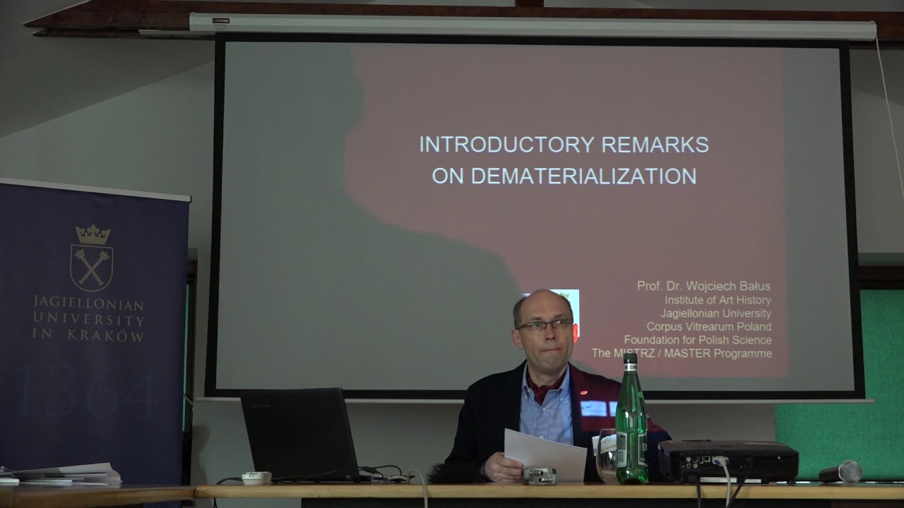 De-Materializations | Panel 1 - Wojciech Bałus, David Summers