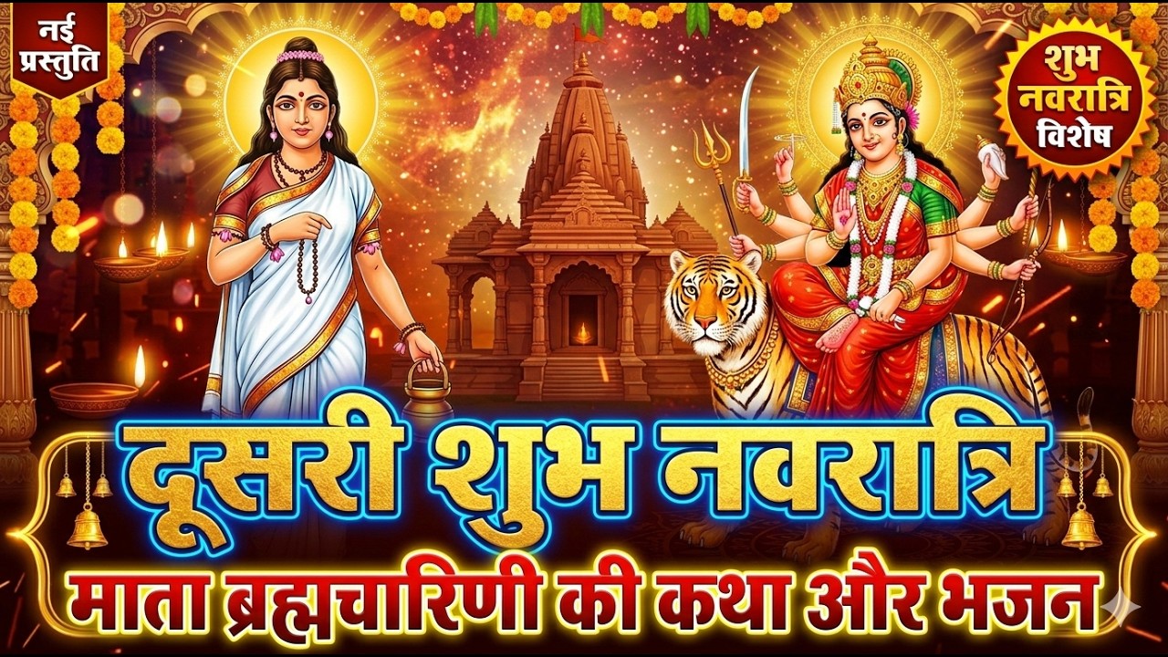 दूसरा नवरात्र स्पेशल~ ब्रह्मचारिणी माता कथा | #trending #navratri #navratrispecial #matarani