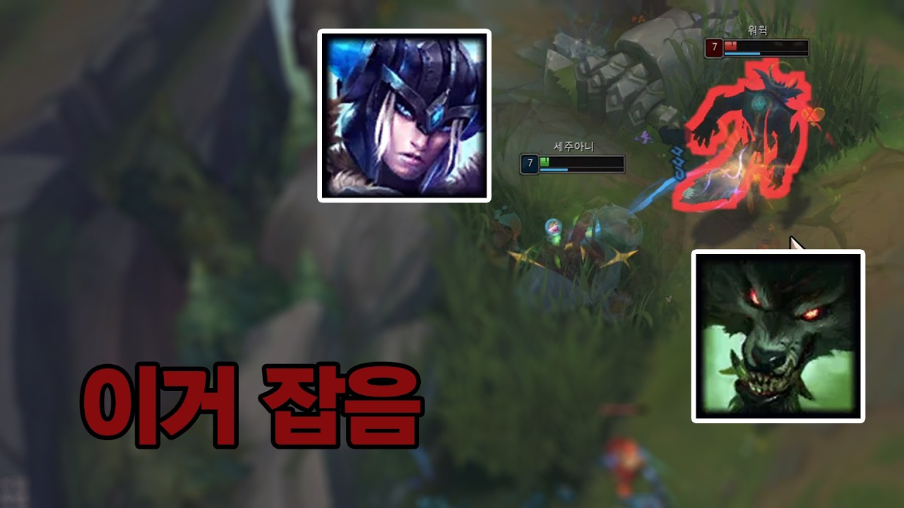 강아지 조련하는 세주아니
