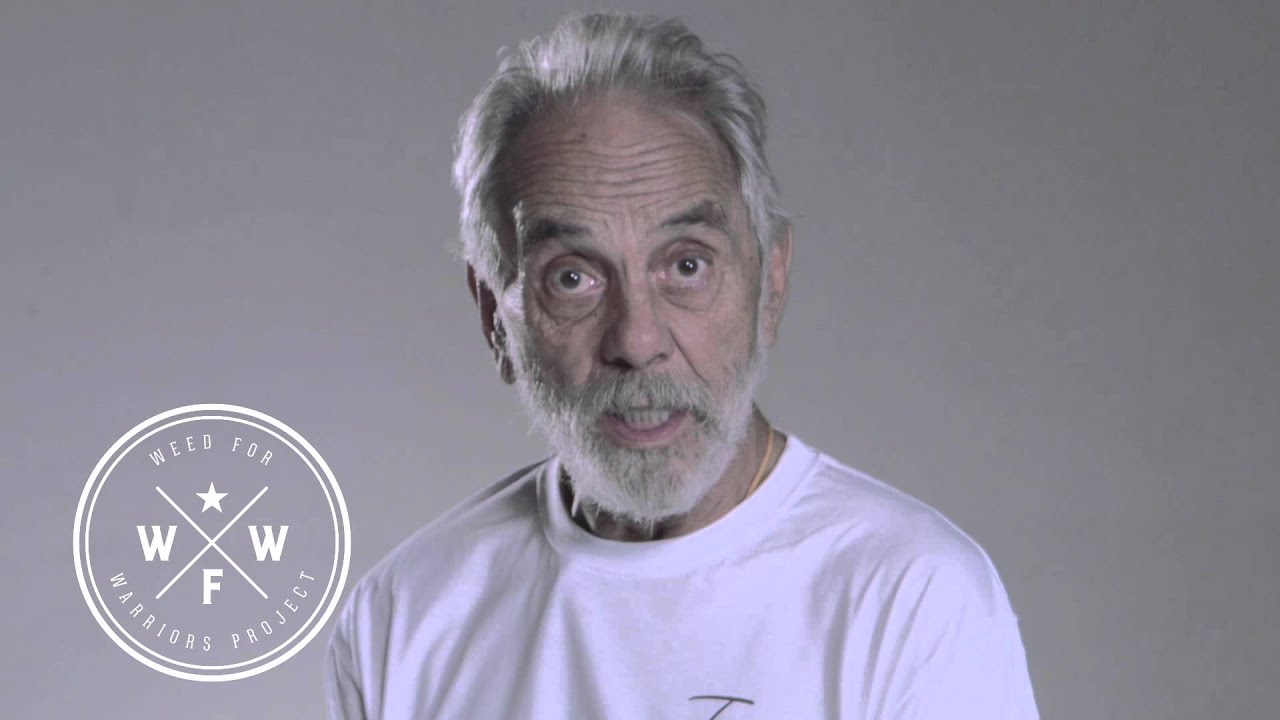 Tommy Chong Supports Weed for Warriors
