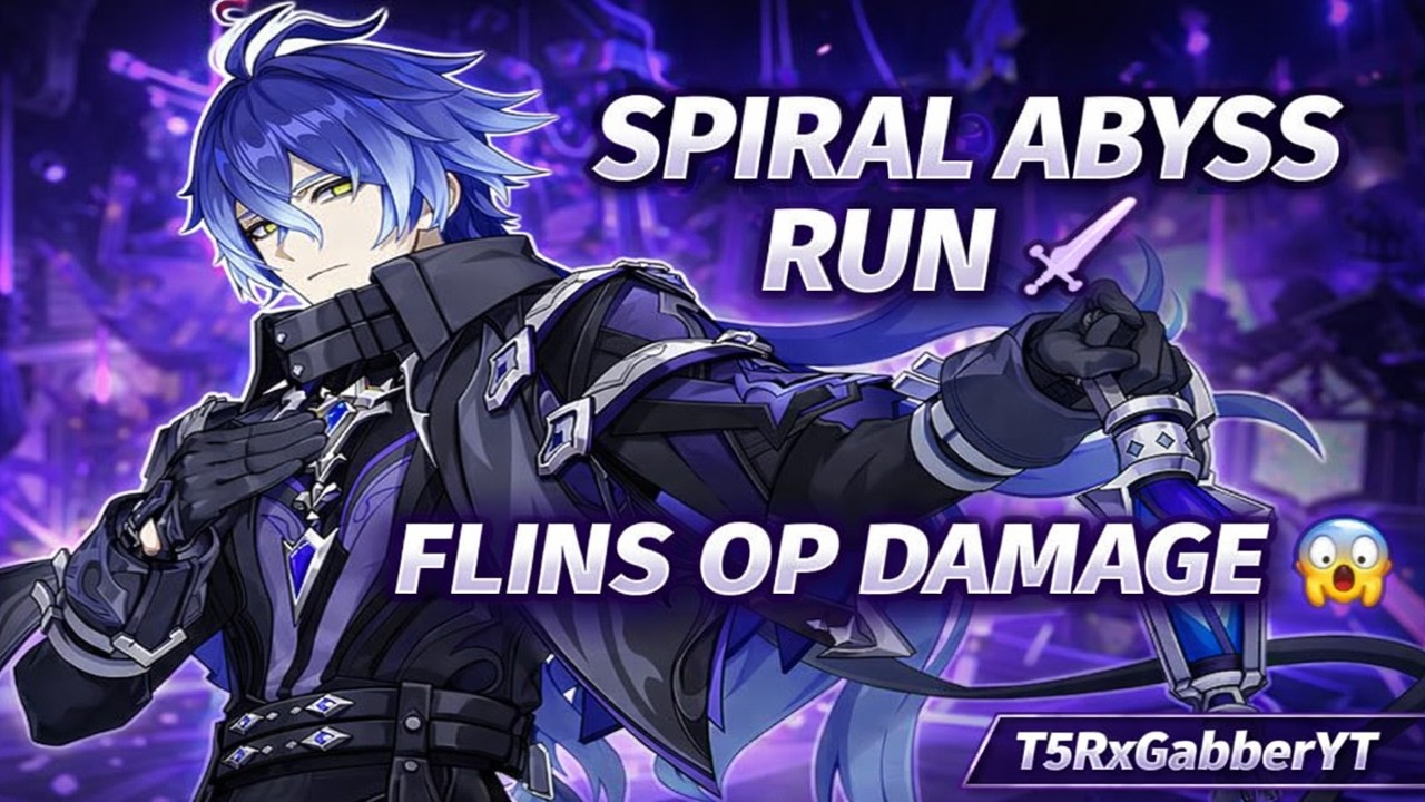 🔴 FLINS Full Gameplay & Spiral Abyss Run #genshin #genshinlive