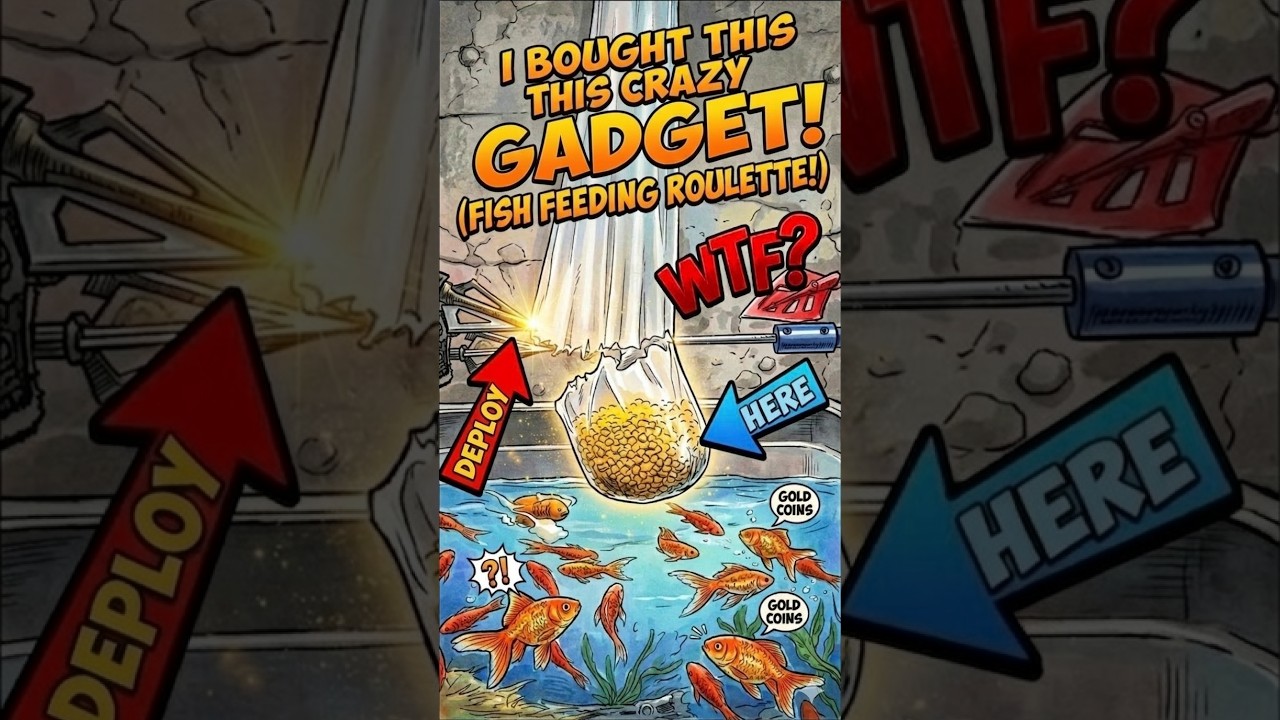 We feed the fish #shorts #shortslive #shortvideo #short