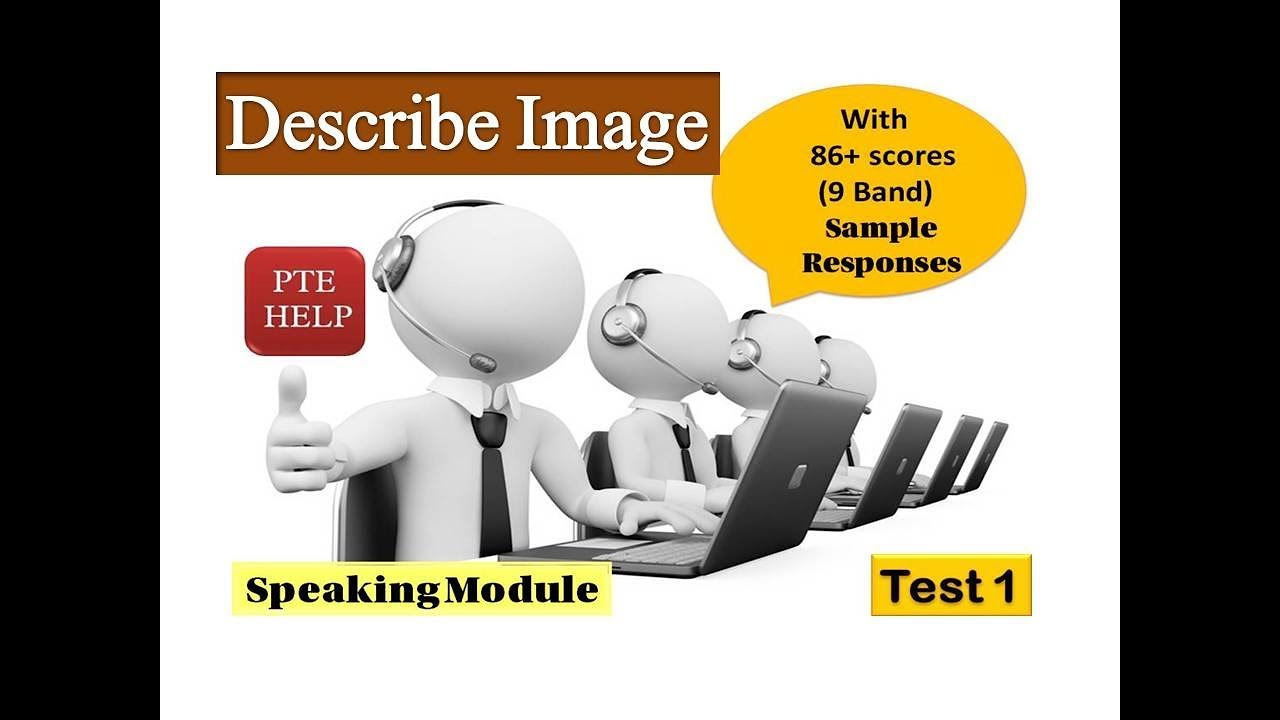 PTE Describe Image- Difficult level | With Sample 86+ scores (9 Band) Responses| much awaited