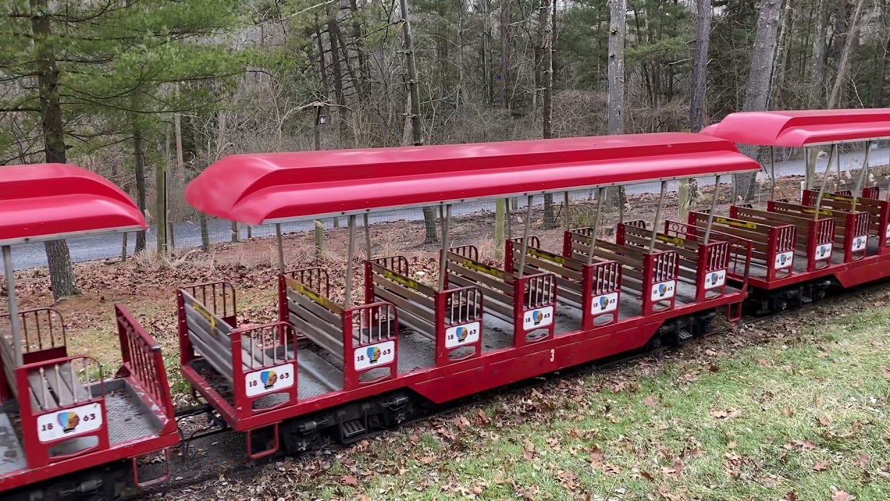 GovDeals: 1977 Chance C.P. Huntington Train with 3/4 mile of
