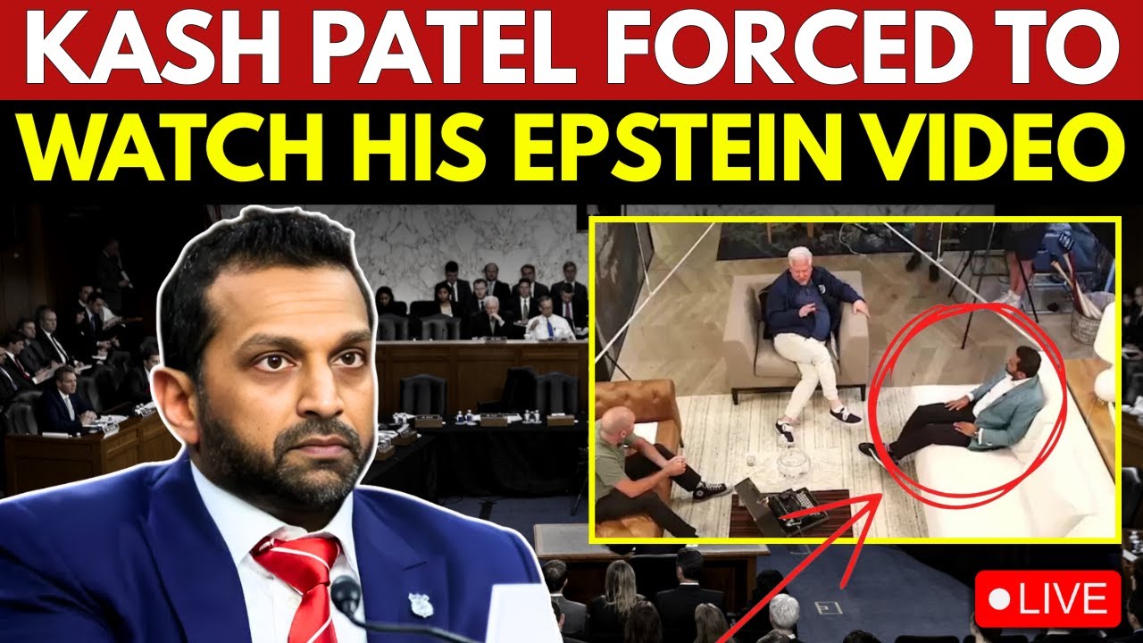 Kash Patel Unleashes Shocking Epstein & Congressional Secrets: Trump's Next Moves Revealed LIVE!