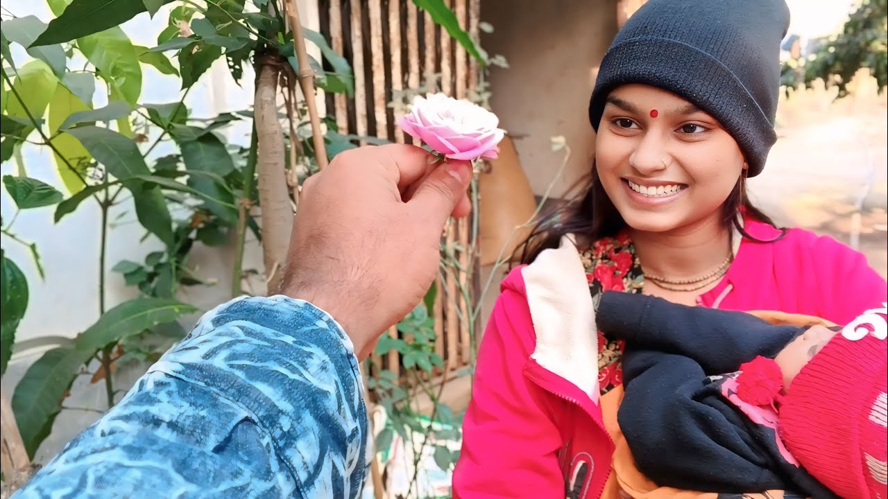 ছড়াকে সামান্য ফুল দিলেই খুশি– গ্রামীণ জীবন যাত্রা | Village Life | Matir Gondo
