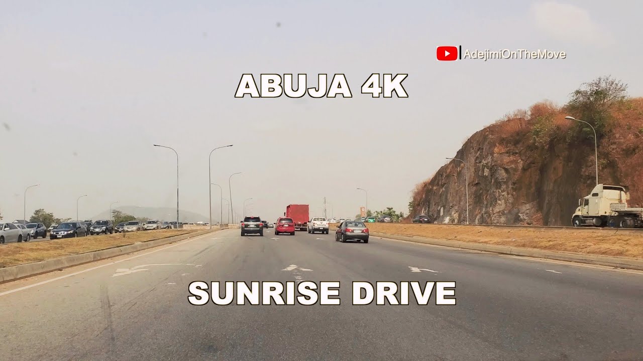 Early Morning Drive Abuja, Nigeria | 4K | Lugbe to Kubwa
