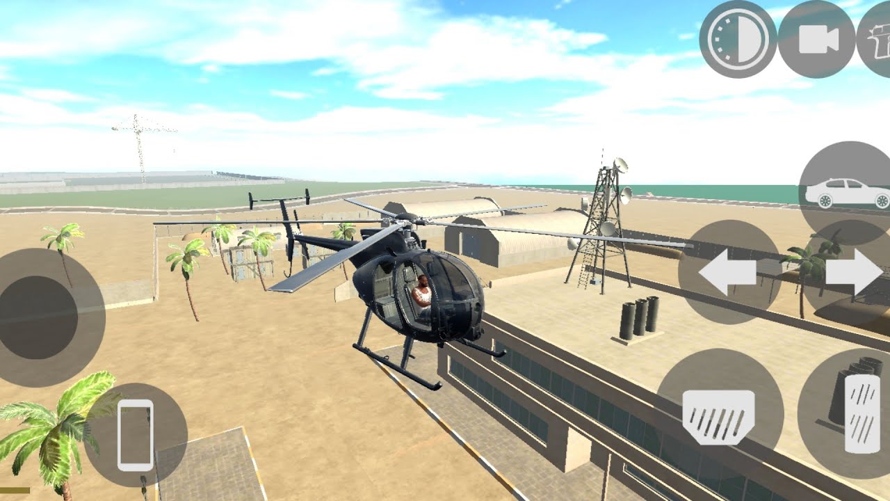 Military helicopter  / Indian bike game 