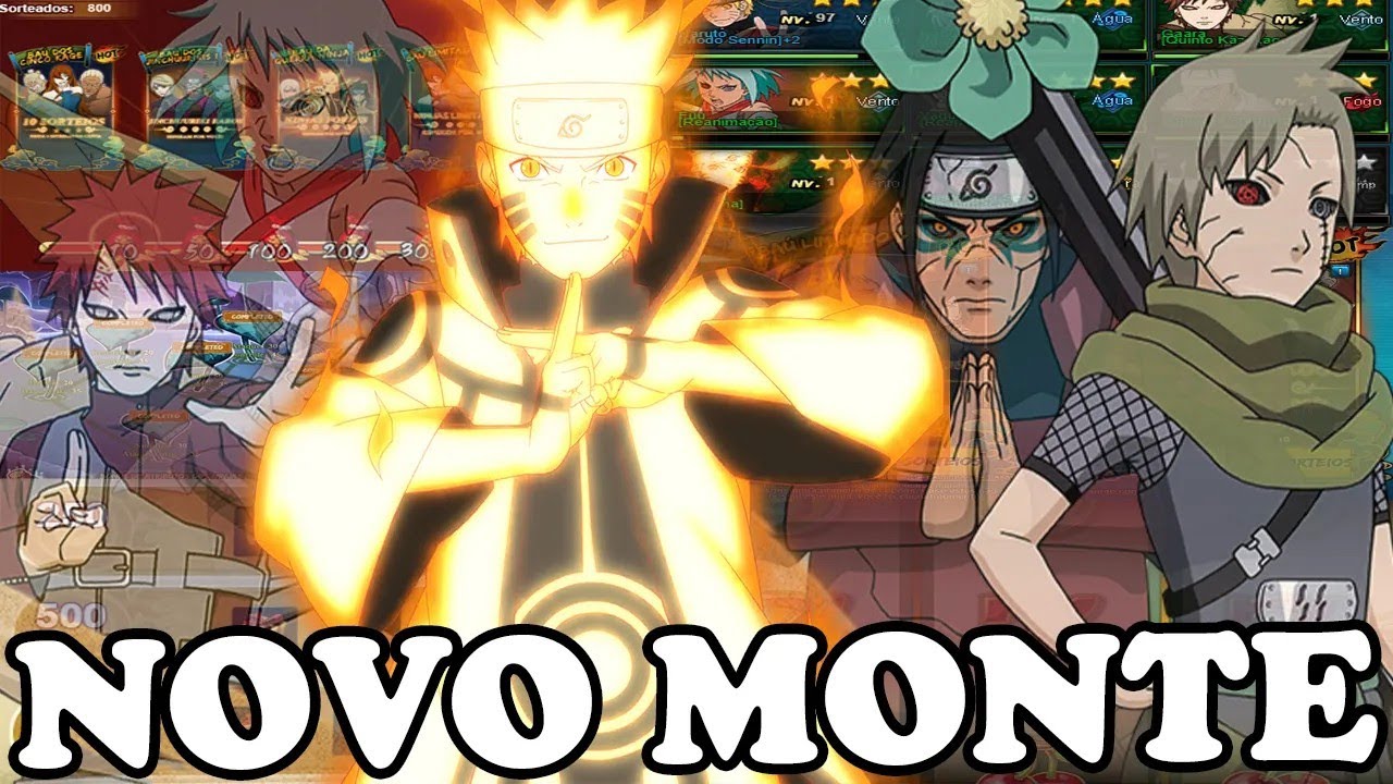 A SAGA DO TOP DIMENSÃO | NOVO MONTE MYOBOKU E MUITOS LENDÁRIOS - NARUTO ONLINE